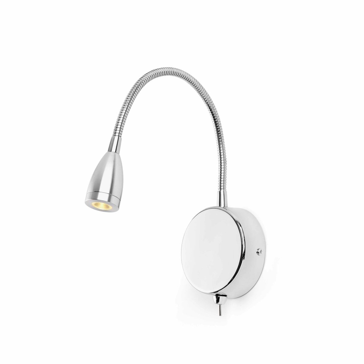 LOKE LED Aplique de Faro. Medidas: L 80 x A 320 x F 320 mm. Color: Cromo