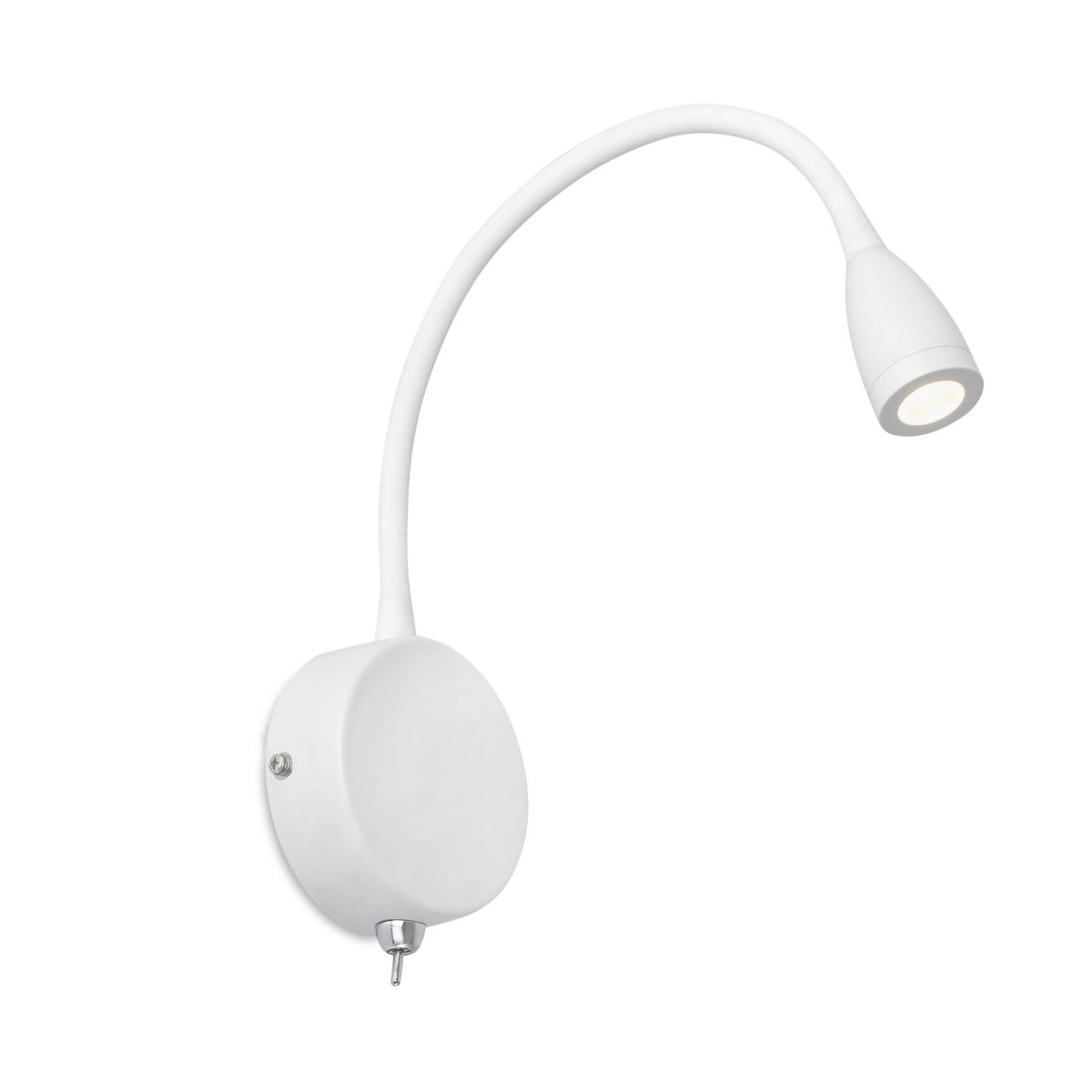LOKE LED Aplique de Faro. Medidas: L 80 x A 320 x F 320 mm. Color: Blanco