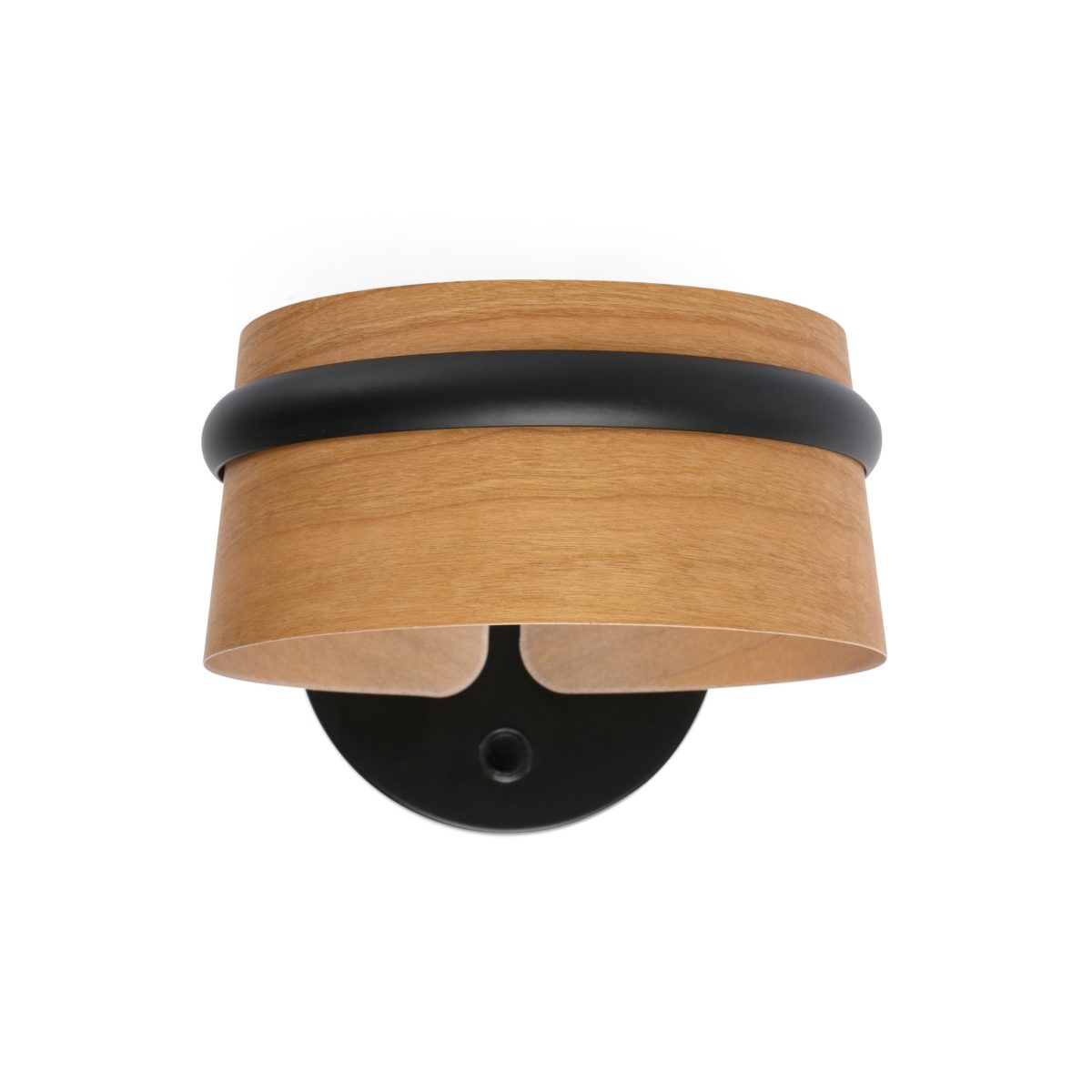 LOOP LED Aplique de Faro. Medidas: Ø 190 x L 190 x A 130 x F 240 mm. Color: Negro