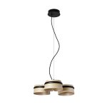 LOOP LED Colgante de Faro. Medidas: Ø 520 x L 520 x A 1290 x F 520 mm. Color: Negro