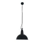 LOU Colgante de Faro. Medidas: Ø 520 x L 520 x A 1420 x F 520 mm. Color: Negro