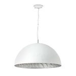 MAGMA-P Colgante de Faro. Medidas: Ø 700 x L 700 x A 2325 x F 700 mm. Color: Blanco
