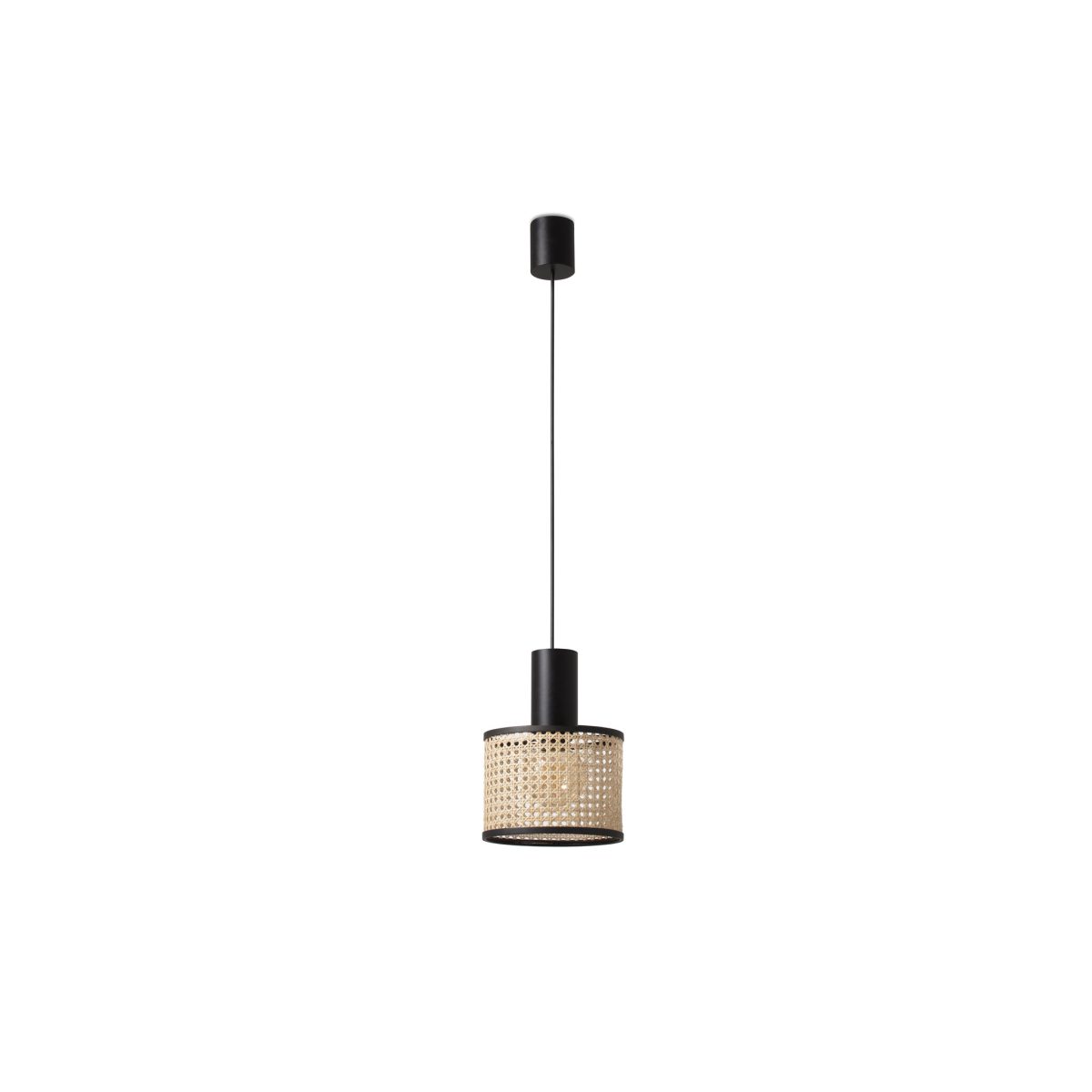 MAMBO Colgante de Faro. Medidas: L 210 x A 1860 x F 210 mm. Color: Negro