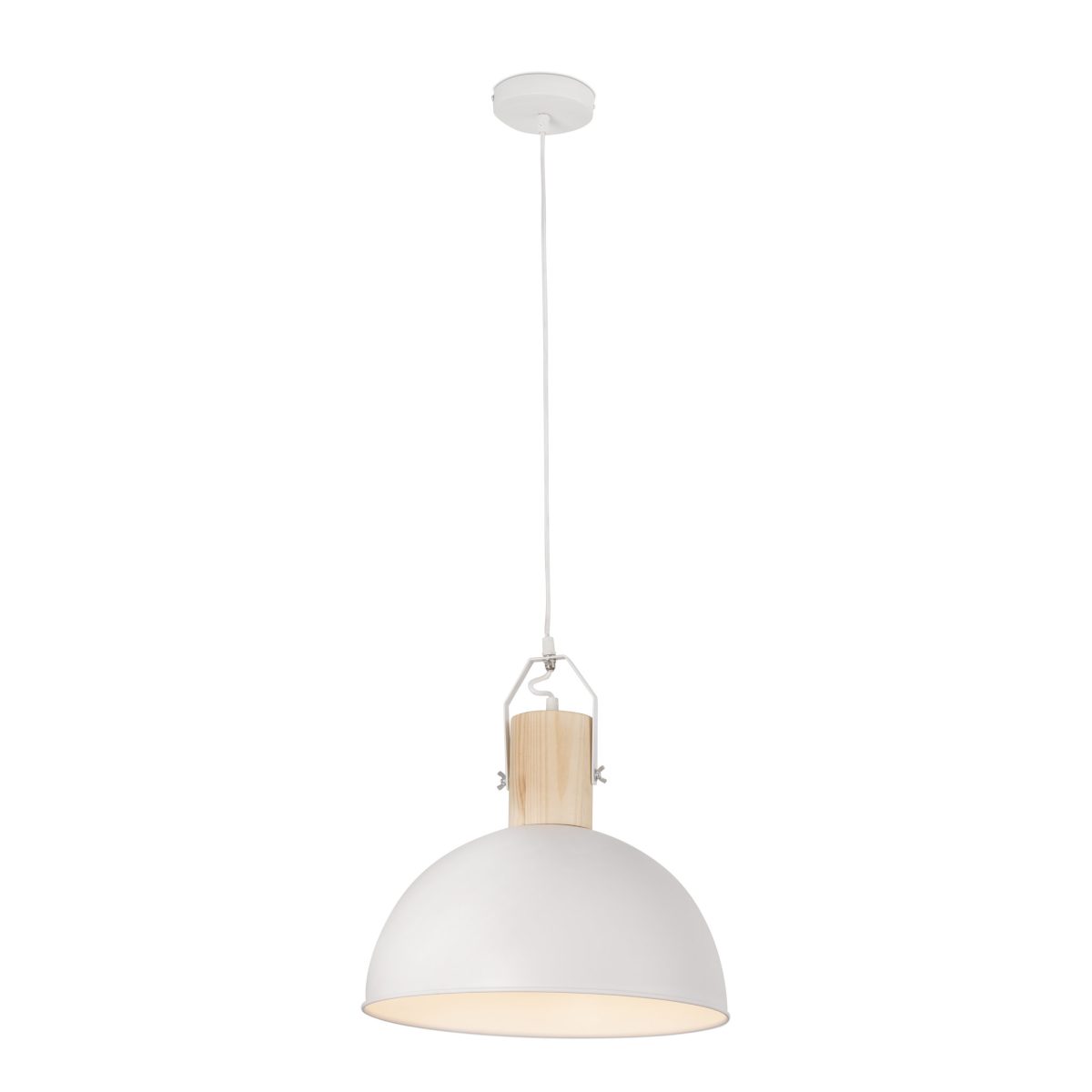 MARGOT Colgante de Faro. Medidas: Ø 415 x L 415 x A 1400 x F 415 mm. Color: Blanco