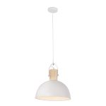 MARGOT Colgante de Faro. Medidas: Ø 415 x L 415 x A 1400 x F 415 mm. Color: Blanco