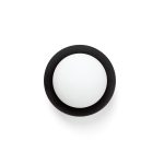 MAY LED Aplique de Faro. Medidas: Ø 120 x L 120 x A 80 x F 120 mm. Color: Negro