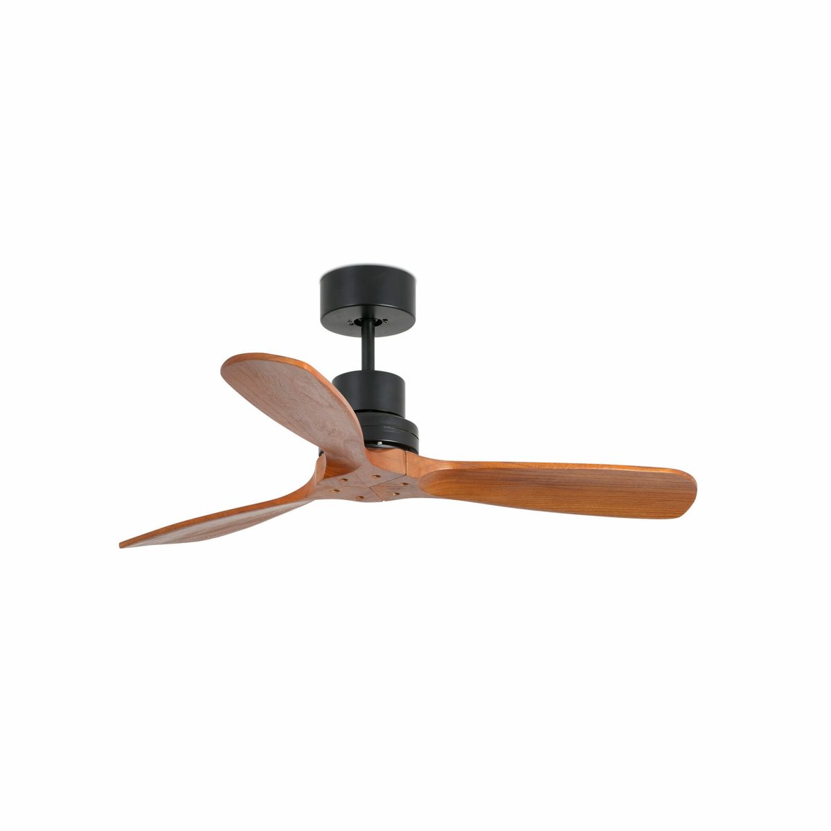 MINI LANTAU Ventilador de techo de Faro. Medidas: Ø 1070 x L 1070 x A 340 x F 1070 mm. Color: Negro