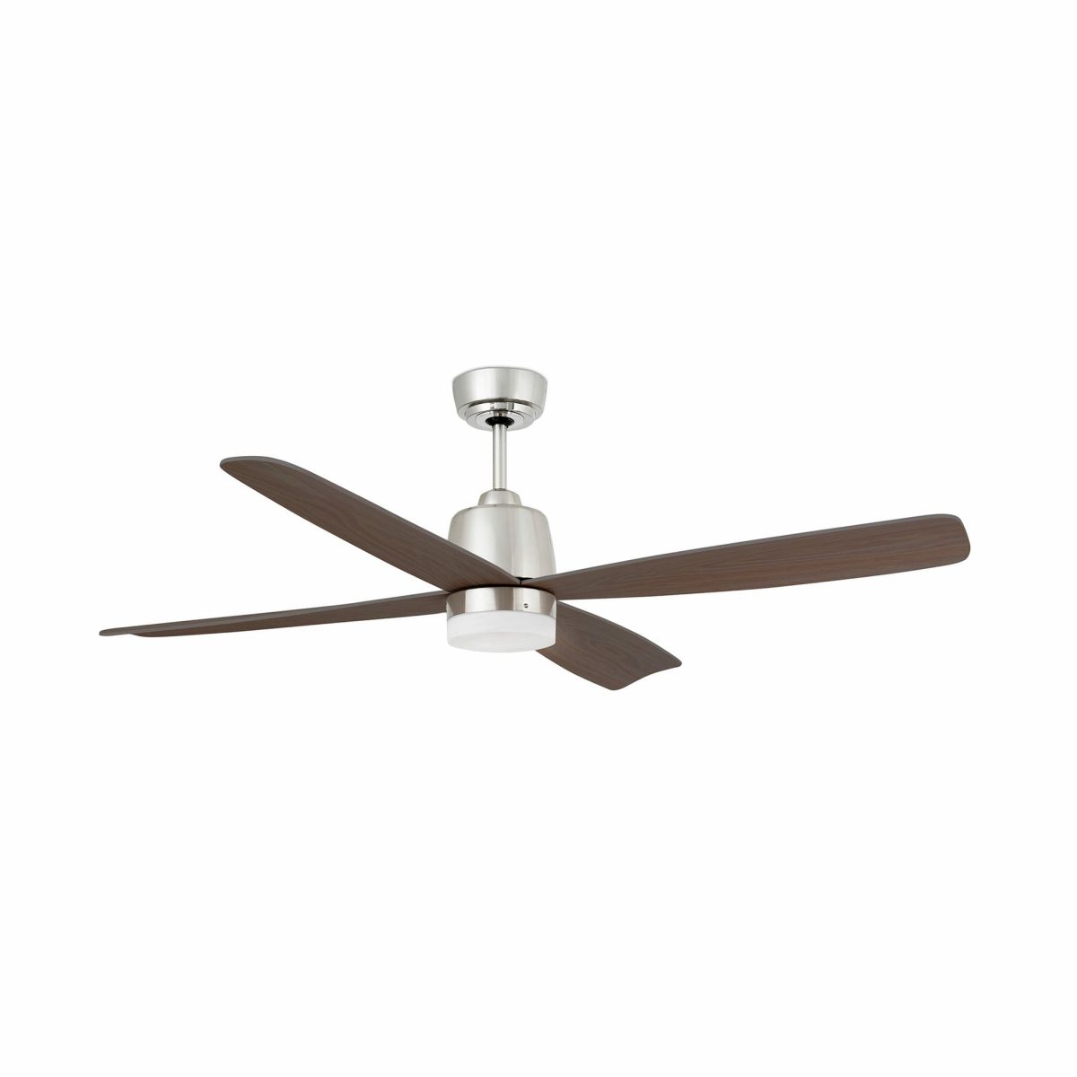MOLOKAI LED Ventilador de techo de Faro. Medidas: Ø 1250 x L 1250 x A 335 x F 1250 mm. Color: Niquel