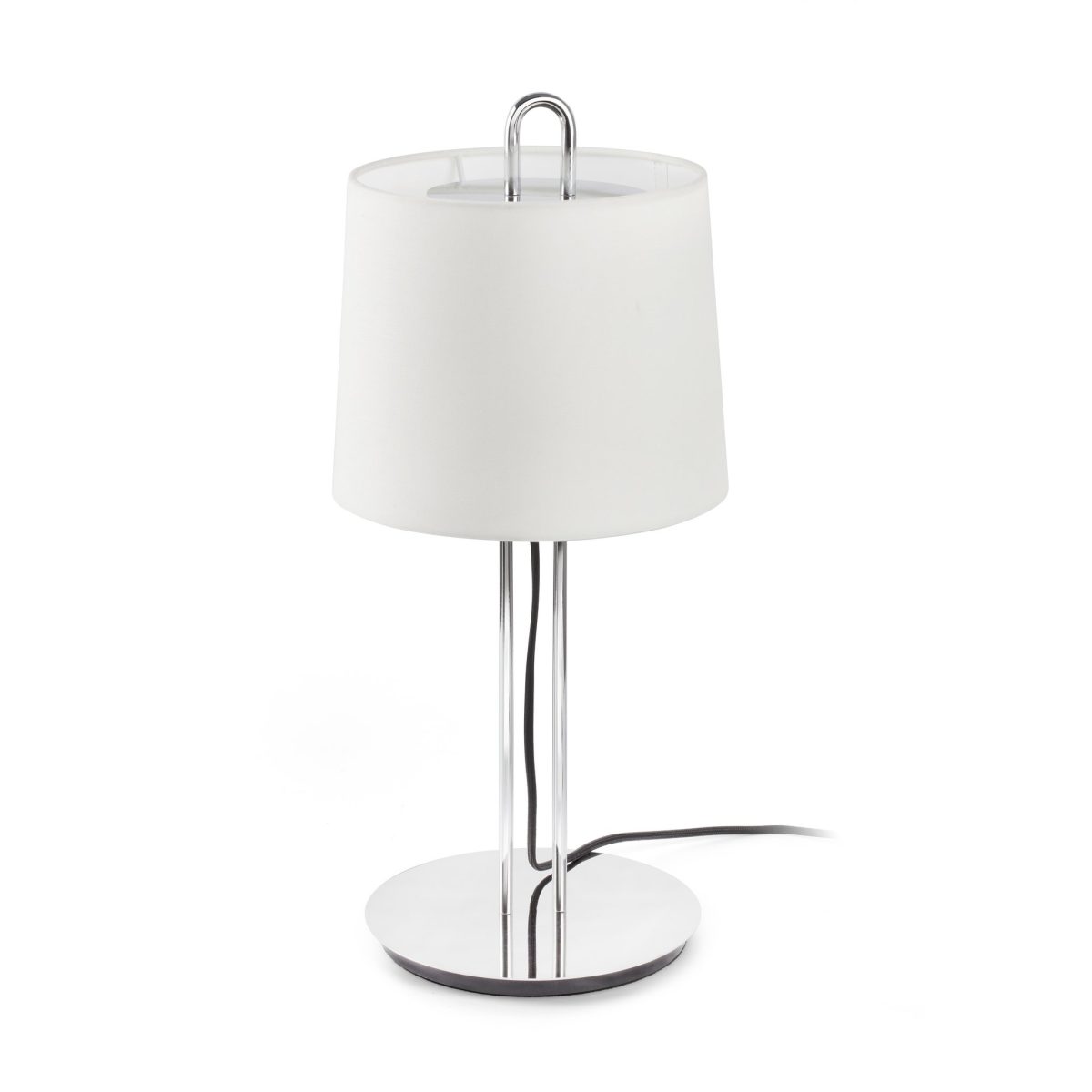 MONTREAL Sobremesa de Faro. Medidas: Ø 220 x L 250 x A 540 x F 220 mm. Color: Blanco