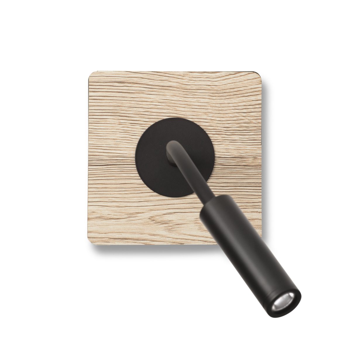 MOOD Aplique de Faro. Medidas: L 130 x A 130 x F 330 mm. Color: Madera
