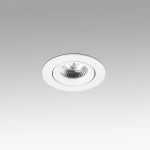 NAIS Foco de Faro. Medidas: Ø 85 x L 85 x A 40 x F 85 mm. Color: Blanco