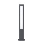 NANDA LED Pie de Faro. Medidas: L 110 x A 800 x F 55 mm. Color: Gris