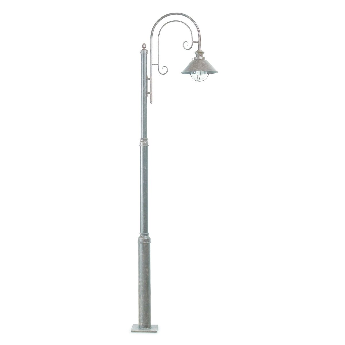 NÁUTICA Pie de Faro. Medidas: L 560 x A 2200 x F 260 mm. Color: Óxido