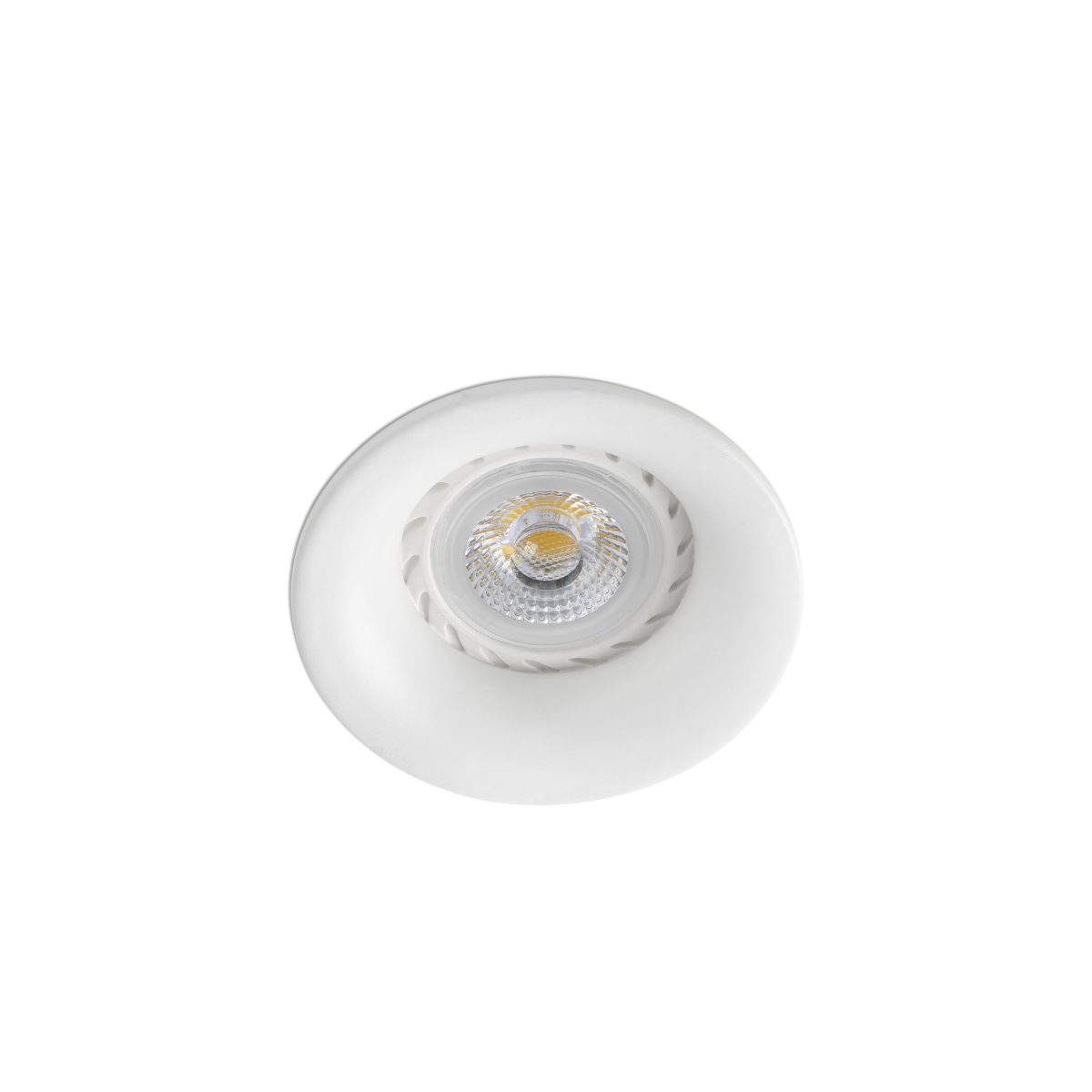 NEÓN-R Foco de Faro. Medidas: Ø 78 x L 78 x A 45 x F 78 mm. Color: Blanco