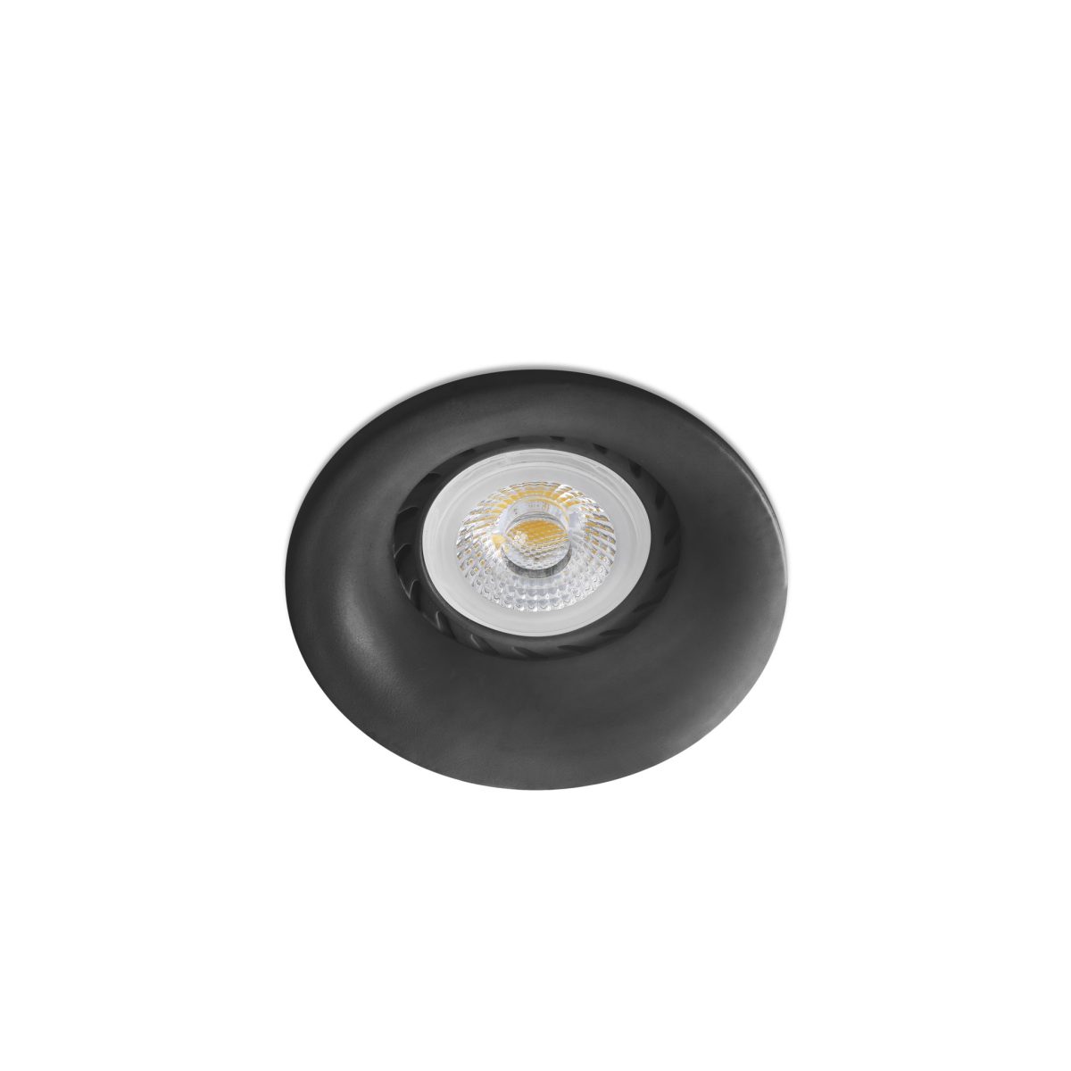 NEÓN-R Foco de Faro. Medidas: Ø 78 x L 78 x A 45 x F 78 mm. Color: Negro