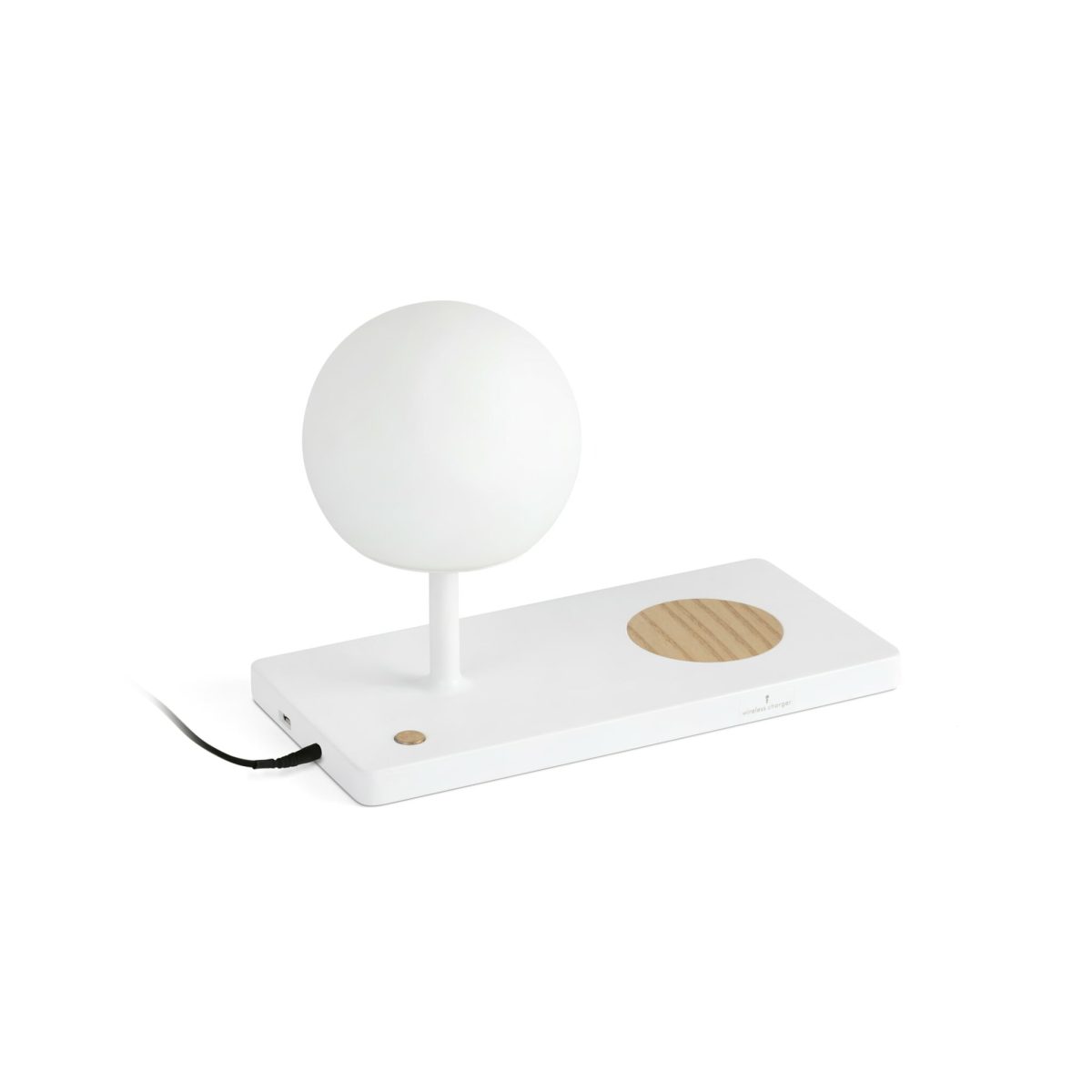 NIKO LED Sobremesa de Faro. Medidas: L 300 x A 220 x F 145 mm. Color: Blanco