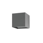 OLAN LED Aplique de Faro. Medidas: L 145 x A 140 x F 140 mm. Color: Gris