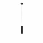 ORA LED Colgante de Faro. Medidas: Ø 40 x L 40 x A 1680 x F 40 mm. Color: Negro