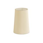 Pantalla de Faro. Medidas: Ø 130 x A 240 mm. Color: Beige