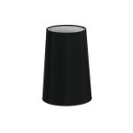 Pantalla de Faro. Medidas: Ø 130 x A 240 mm. Color: Negro