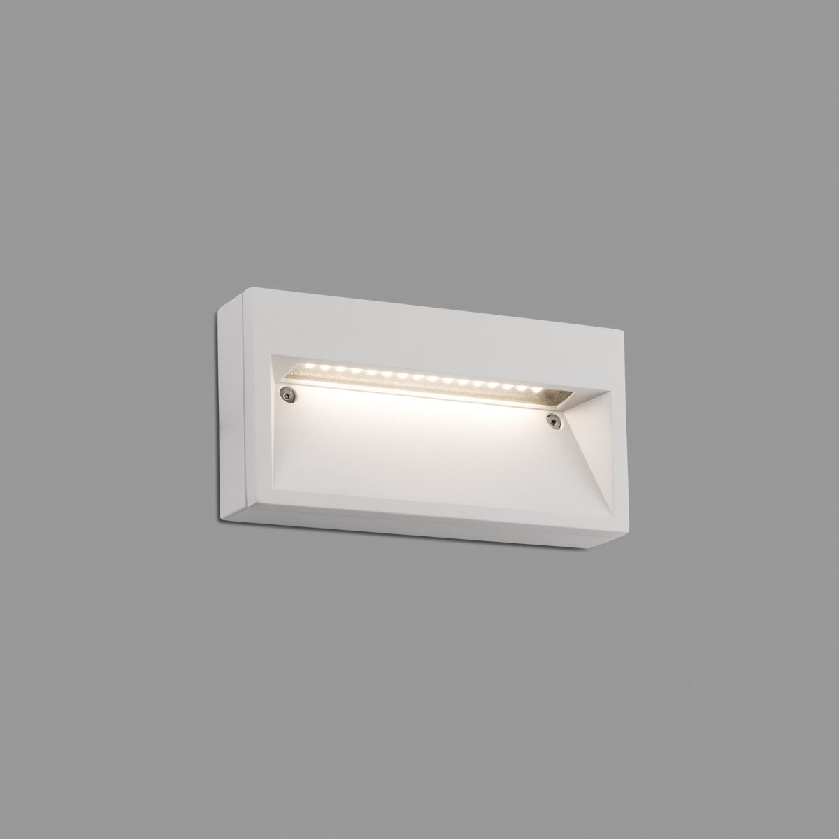 PATH LED Aplique de Faro. Medidas: L 202 x A 105 x F 42 mm. Color: Blanco
