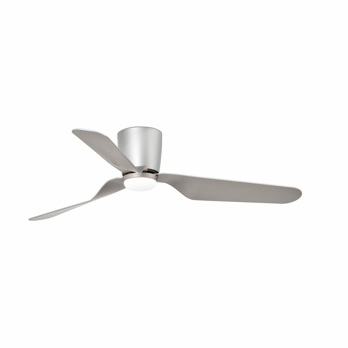 PEMBA LED Ventilador de techo con luz de Faro. Medidas: Ø 1320 x L 1320 x A 215.25 x F 1320 mm. Color: Gris