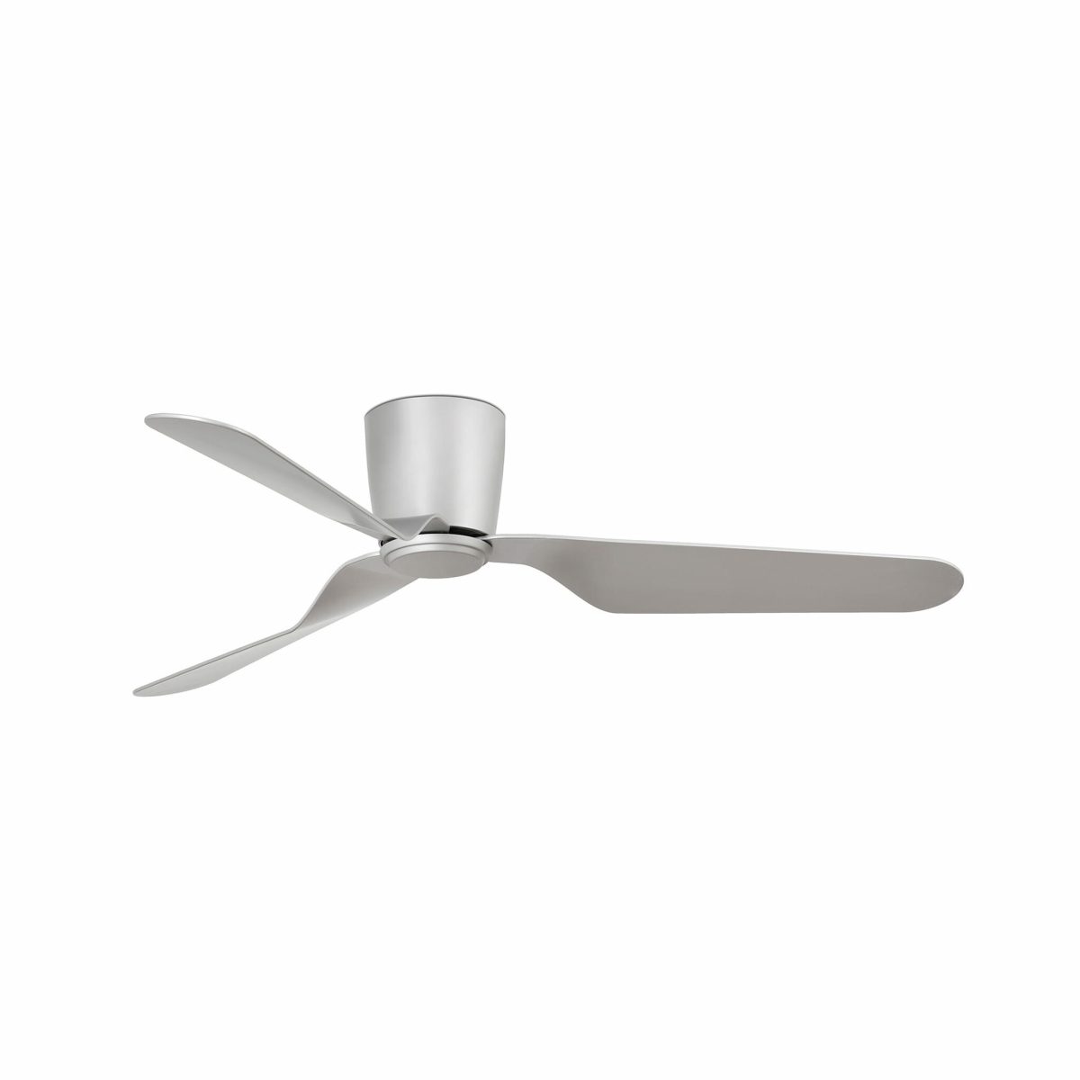 PEMBA Ventilador de techo de Faro. Medidas: Ø 1320 x L 1320 x A 215 x F 1320 mm. Color: Gris