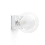 PERLA Aplique de Faro. Medidas: Ø 115 x L 115 x A 115 x F 155 mm. Color: Cromo