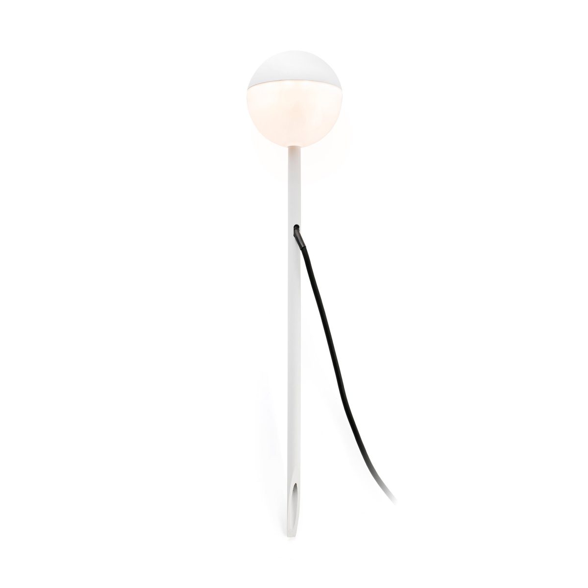 PICCOLA LED Pie de Faro. Medidas: L 120 x A 605 x F 120 mm. Color: Blanco