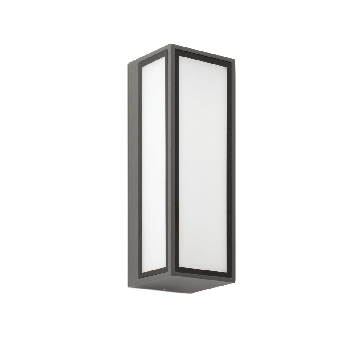 PIVOT LED Aplique de Faro. Medidas: L 86 x A 260 x F 86 mm. Color: Gris