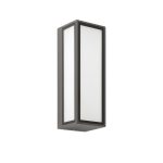PIVOT LED Aplique de Faro. Medidas: L 86 x A 260 x F 86 mm. Color: Gris