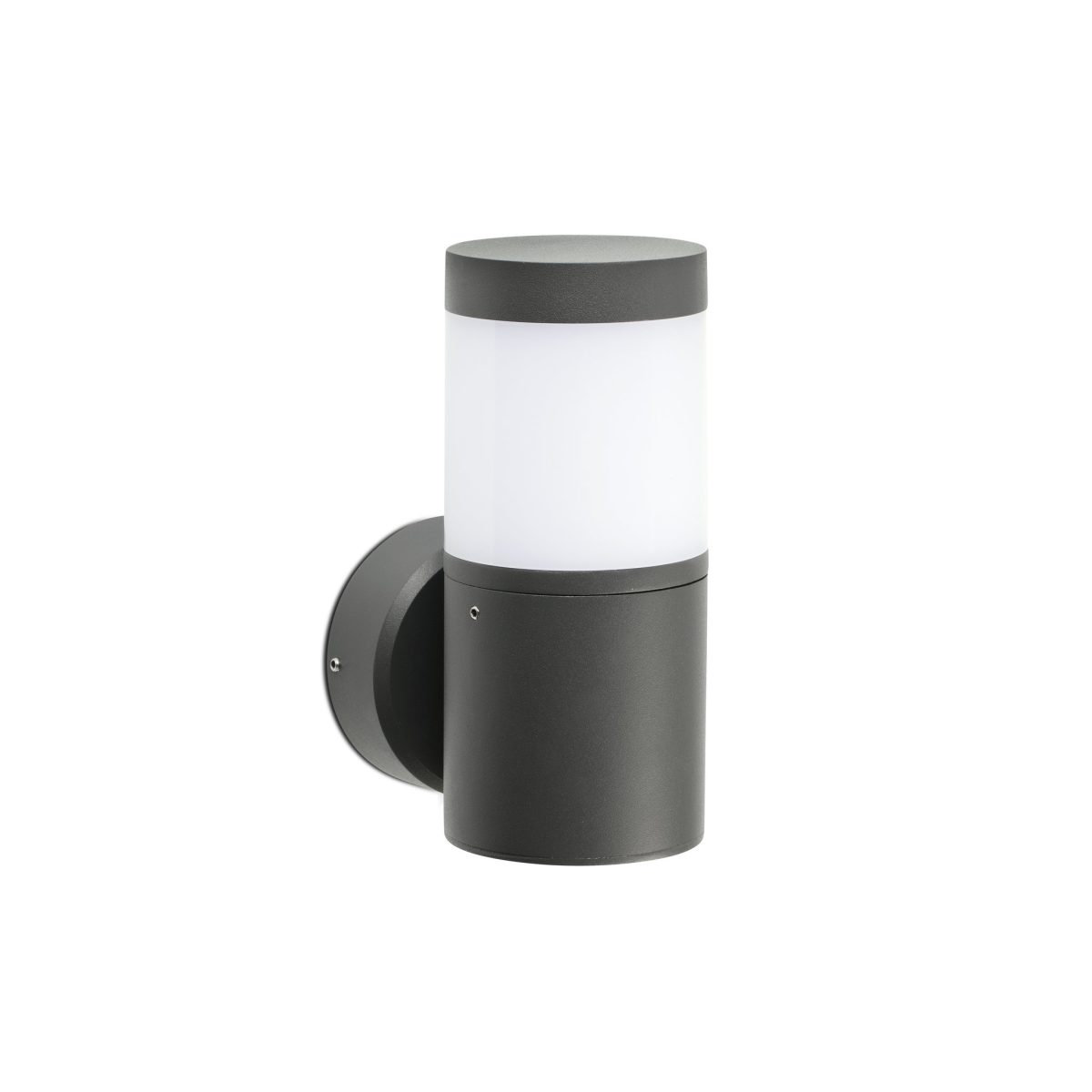 PLIM Aplique de Faro. Medidas: L 135 x A 250 x F 90 mm. Color: Gris