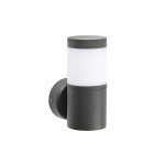PLIM Aplique de Faro. Medidas: L 135 x A 250 x F 90 mm. Color: Gris