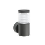 PLIM Aplique de Faro. Medidas: L 135 x A 250 x F 90 mm. Color: Gris
