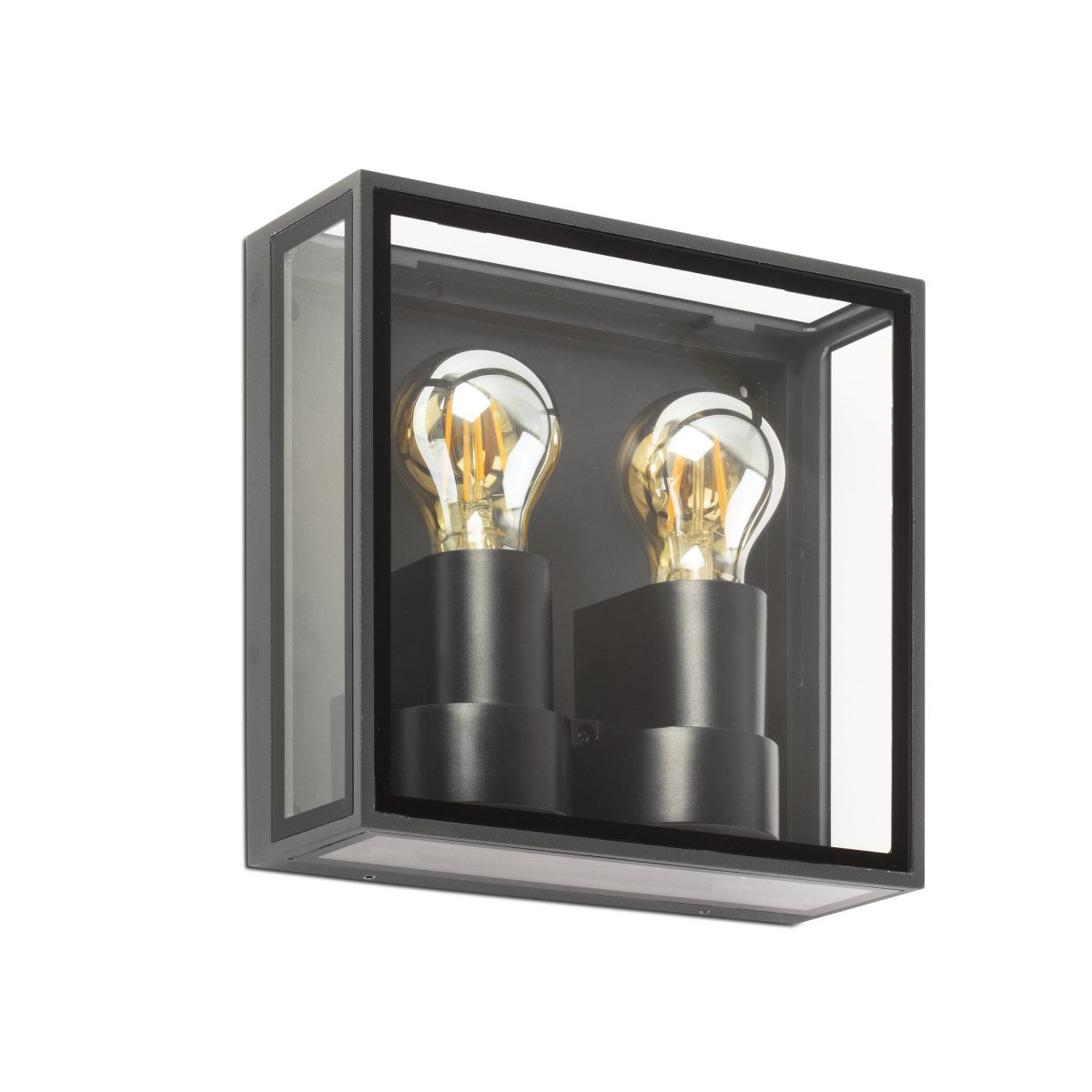 POMO LED Aplique de Faro. Medidas: L 220 x A 220 x F 82 mm. Color: Gris