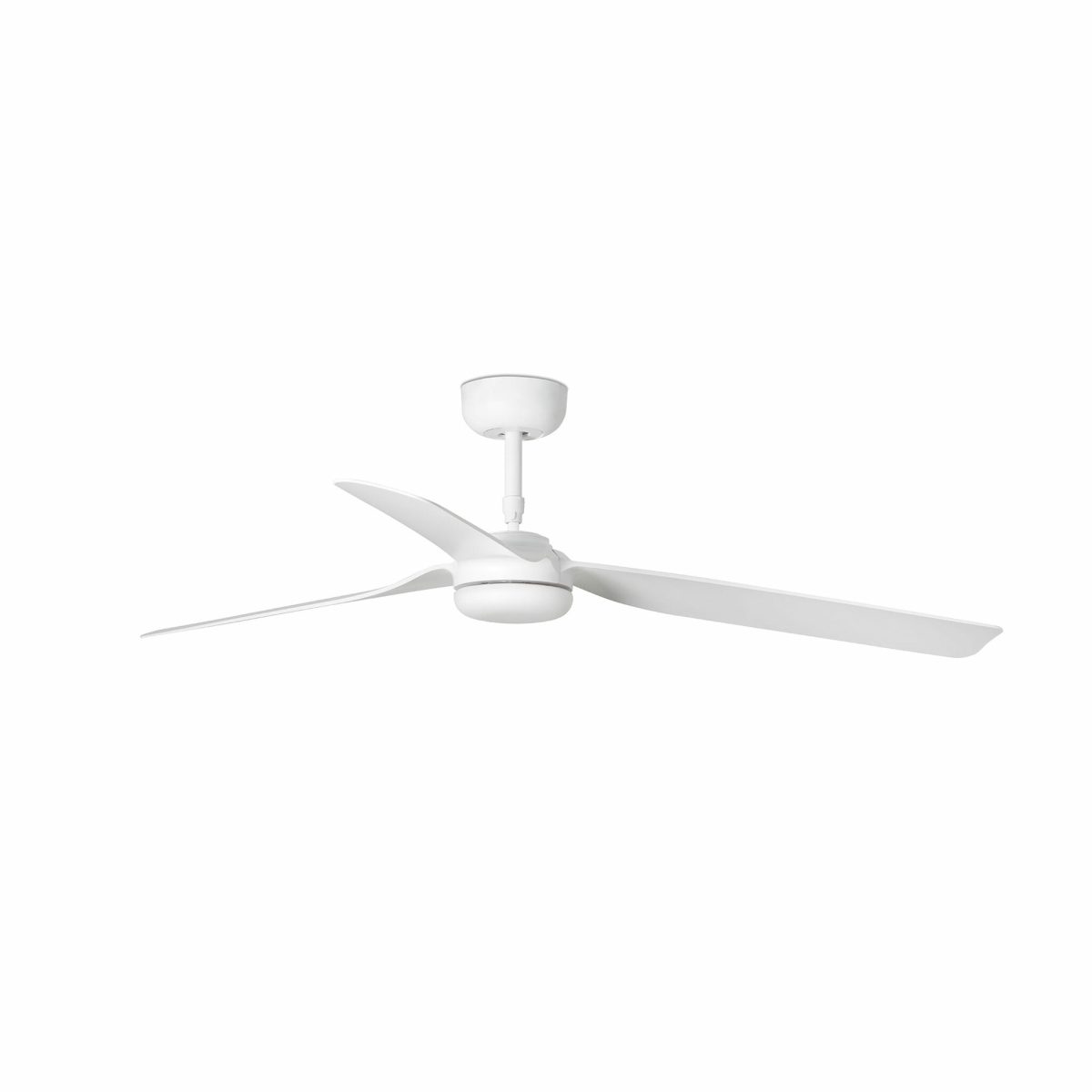 PUNT Ventilador de techo de Faro. Medidas: Ø 1300 x L 1300 x A 367 x F 1300 mm. Color: Blanco