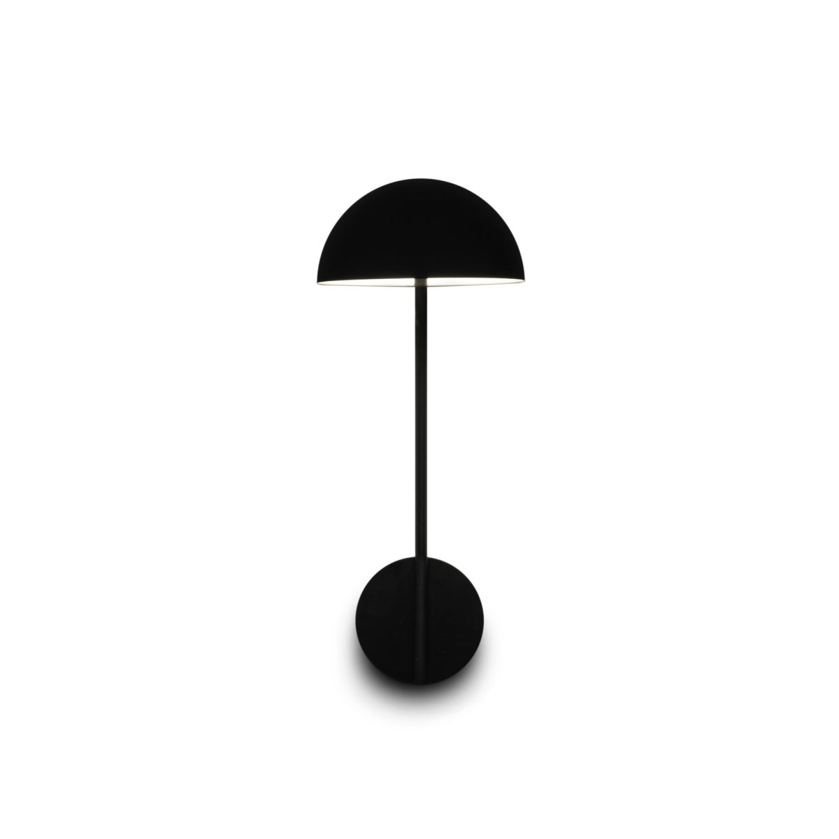 PURE LED Aplique de Faro. Medidas: L 180 x A 410 x F 245 mm. Color: Negro