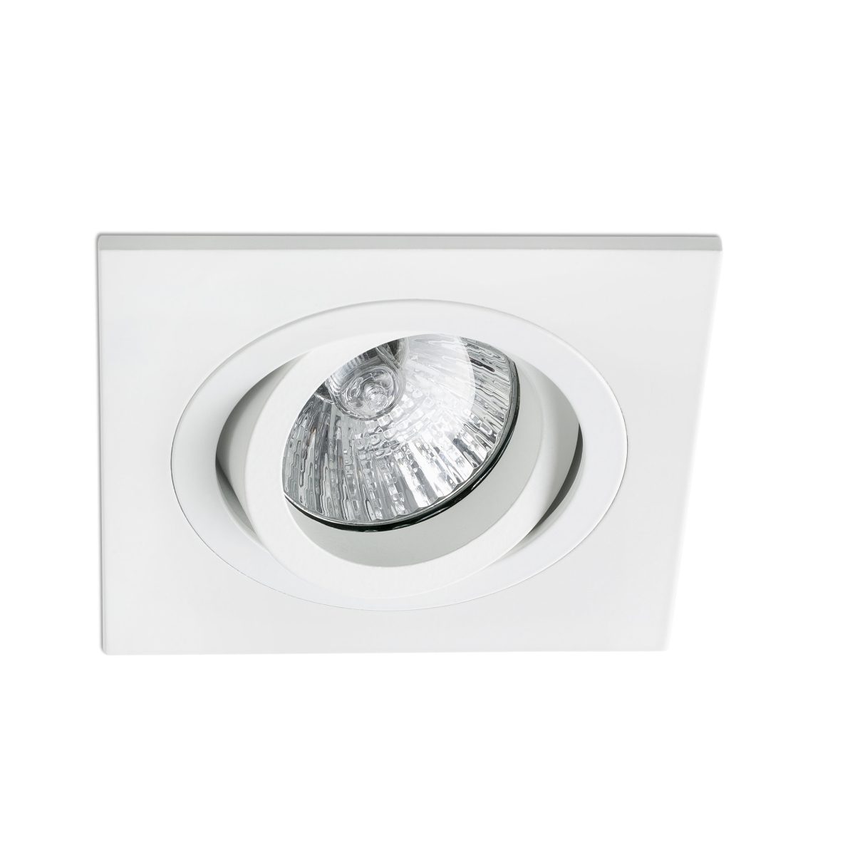 RADÓN-C Foco de Faro. Medidas: L 92 x A 25 x F 92 mm. Color: Blanco