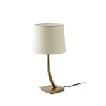 REM Sobremesa de Faro. Medidas: L 150 x A 370 x F 150 mm. Color: Bronce
