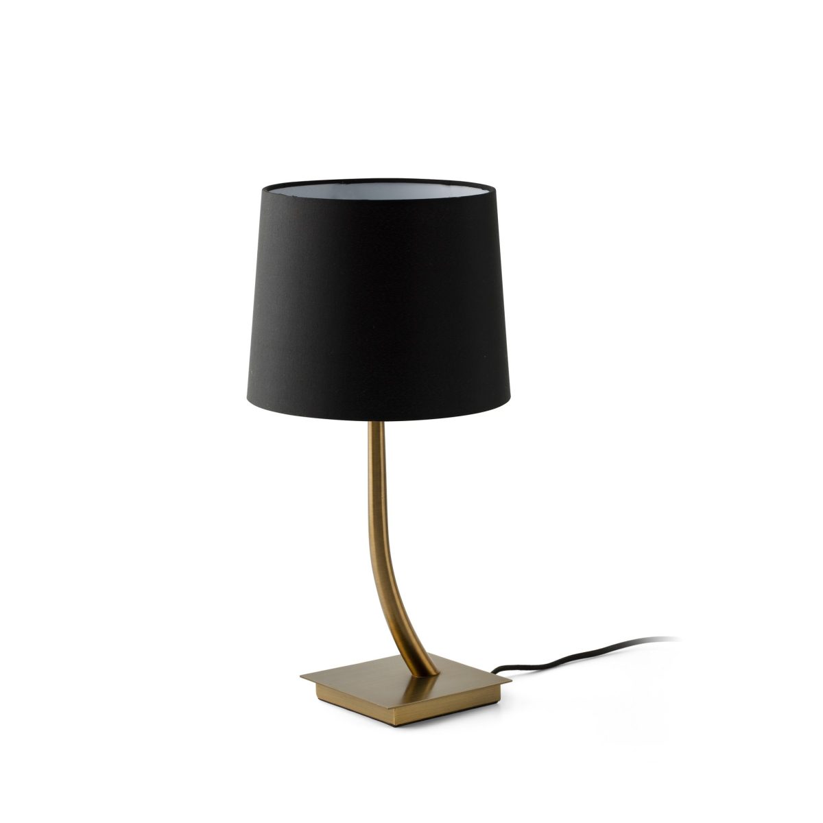 REM Sobremesa de Faro. Medidas: L 150 x A 370 x F 150 mm. Color: Bronce