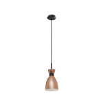 RETRO Colgante de Faro. Medidas: Ø 115 x L 116 x A 1740 x F 116 mm. Color: Cobre