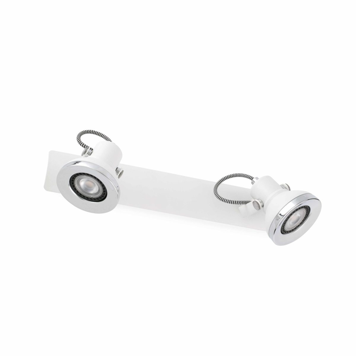 RING LED Aplique de Faro. Medidas: L 360 x A 100 x F 135 mm. Color: Blanco