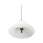 SAIGON Colgante de Faro. Medidas: L 670 x A 680 x F 670 mm. Color: Gris