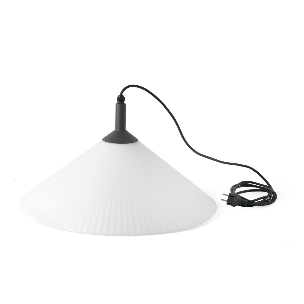 SAIGON Colgante de Faro. Medidas: L 660 x A 540 x F 660 mm. Color: Gris