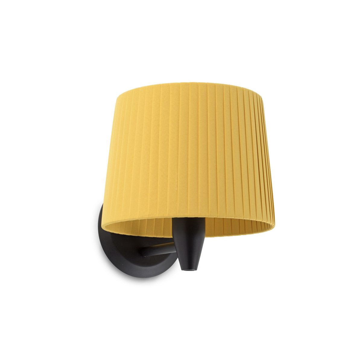 SAMBA Aplique de Faro. Medidas: L 220 x A 220 x F 255 mm. Color: Negro