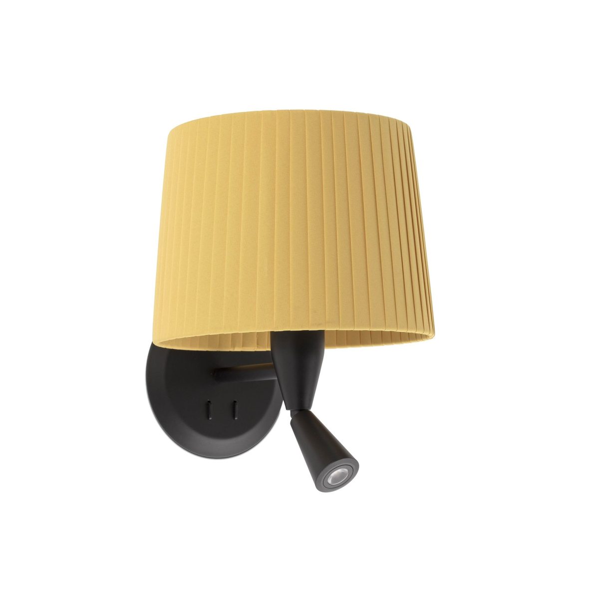 SAMBA Aplique de Faro. Medidas: L 215 x A 290 x F 250 mm. Color: Negro