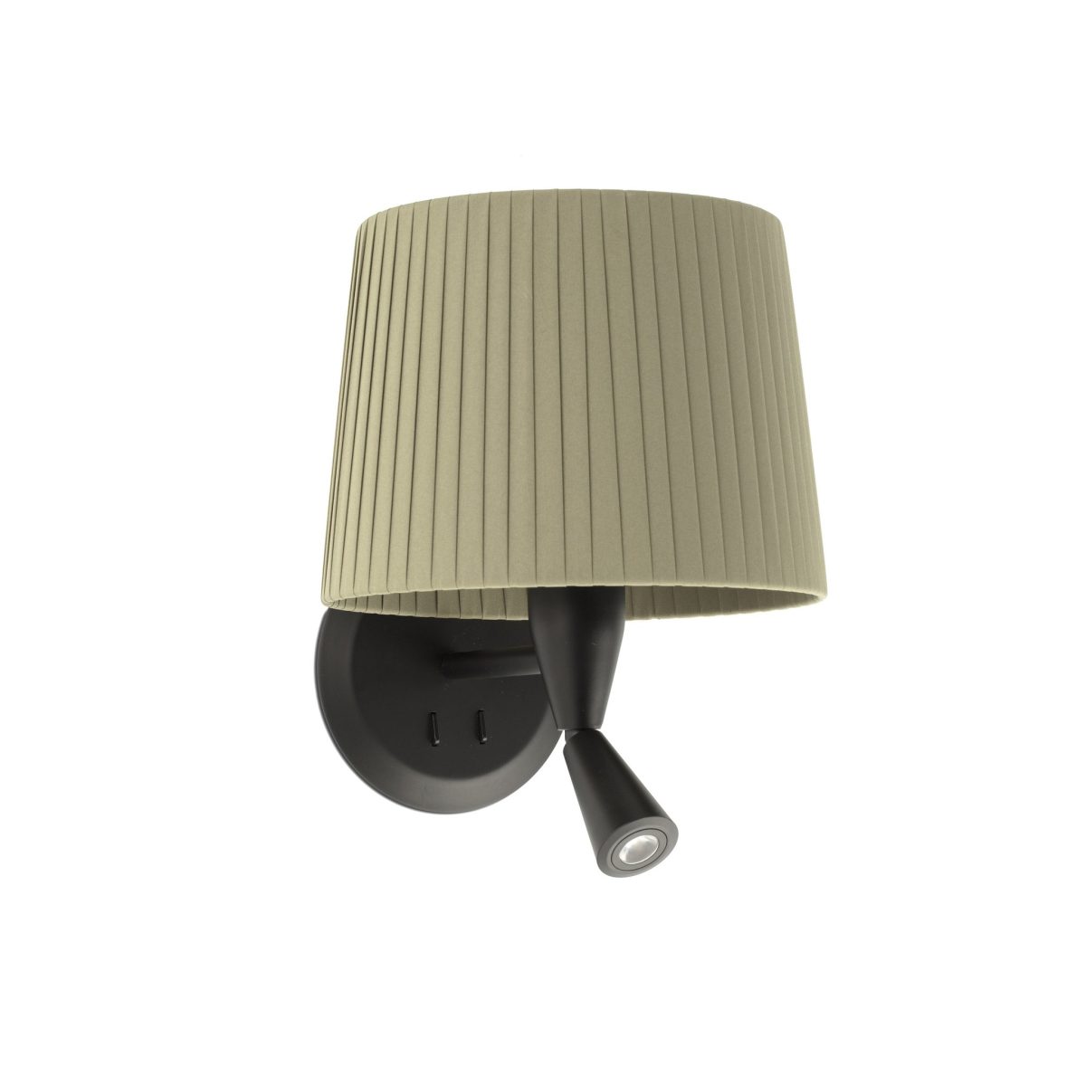 SAMBA Aplique de Faro. Medidas: L 215 x A 290 x F 250 mm. Color: Negro