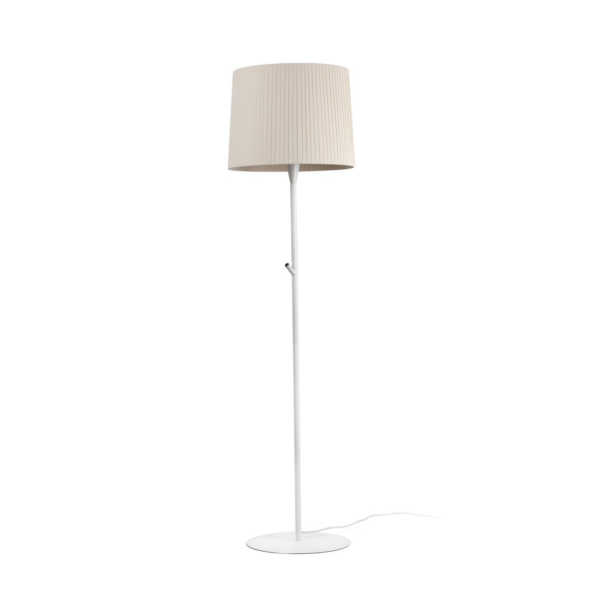 SAMBA Pie de Faro. Medidas: L 400 x A 1530 x F 400 mm. Color: Blanco