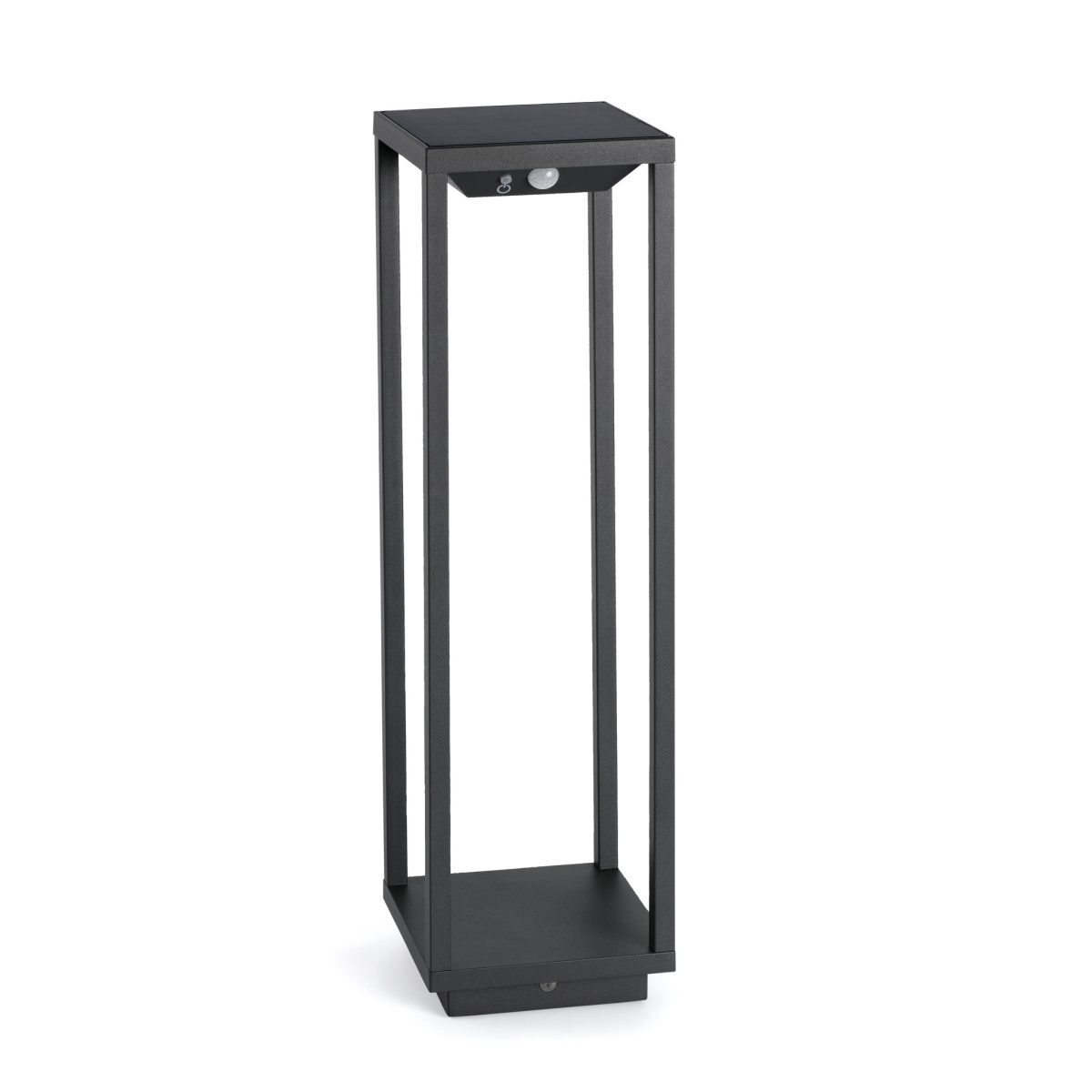 SAURA LED Pie de Faro. Medidas: L 140 x A 500 x F 140 mm. Color: Gris
