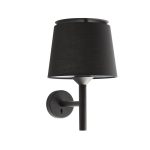 SAVOY Aplique de Faro. Medidas: L 230 x A 392 x F 265 mm. Color: Negro